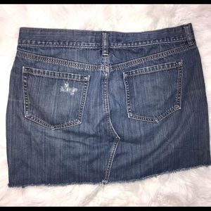 Old navy jean skirt